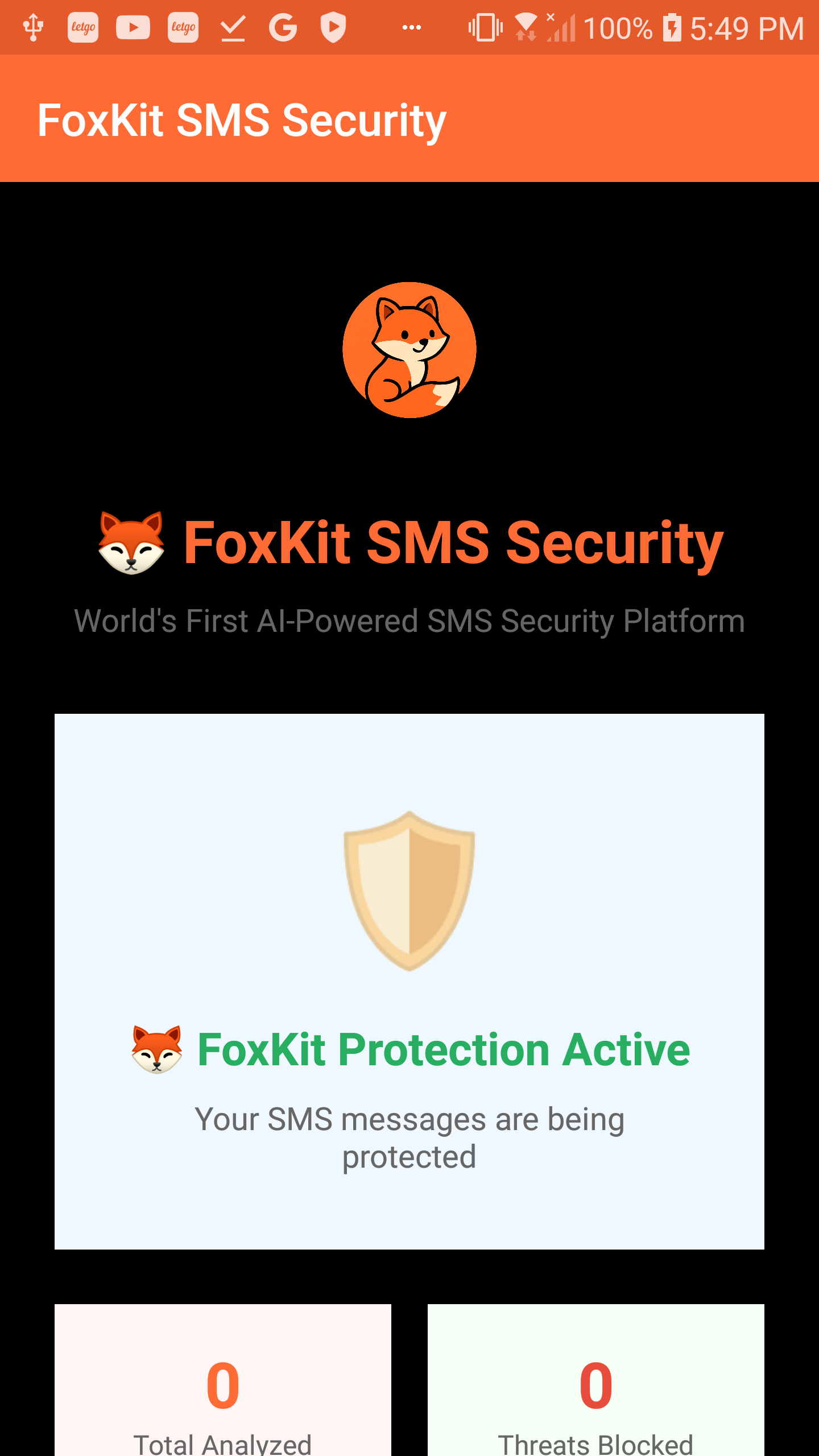 FoxKit Main Screen